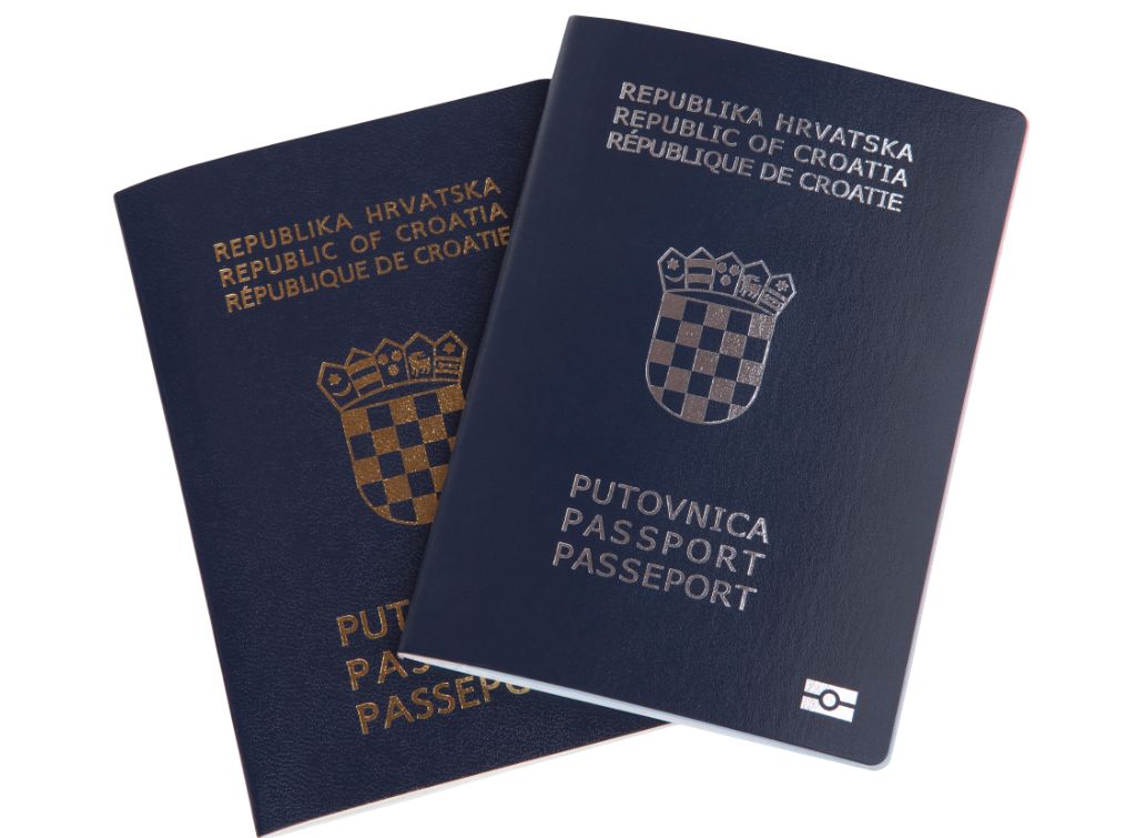 Croatian Citizen passport