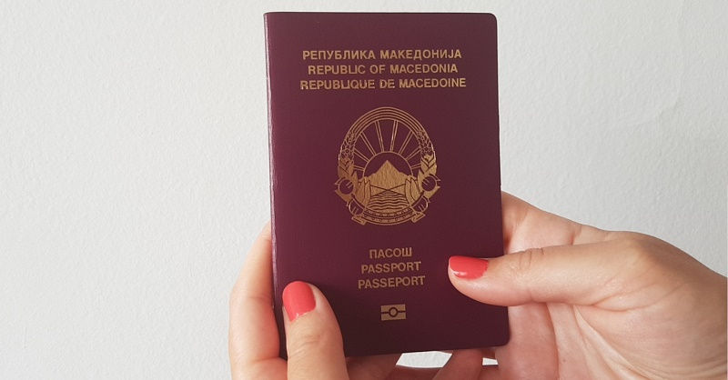 Macedonia passport